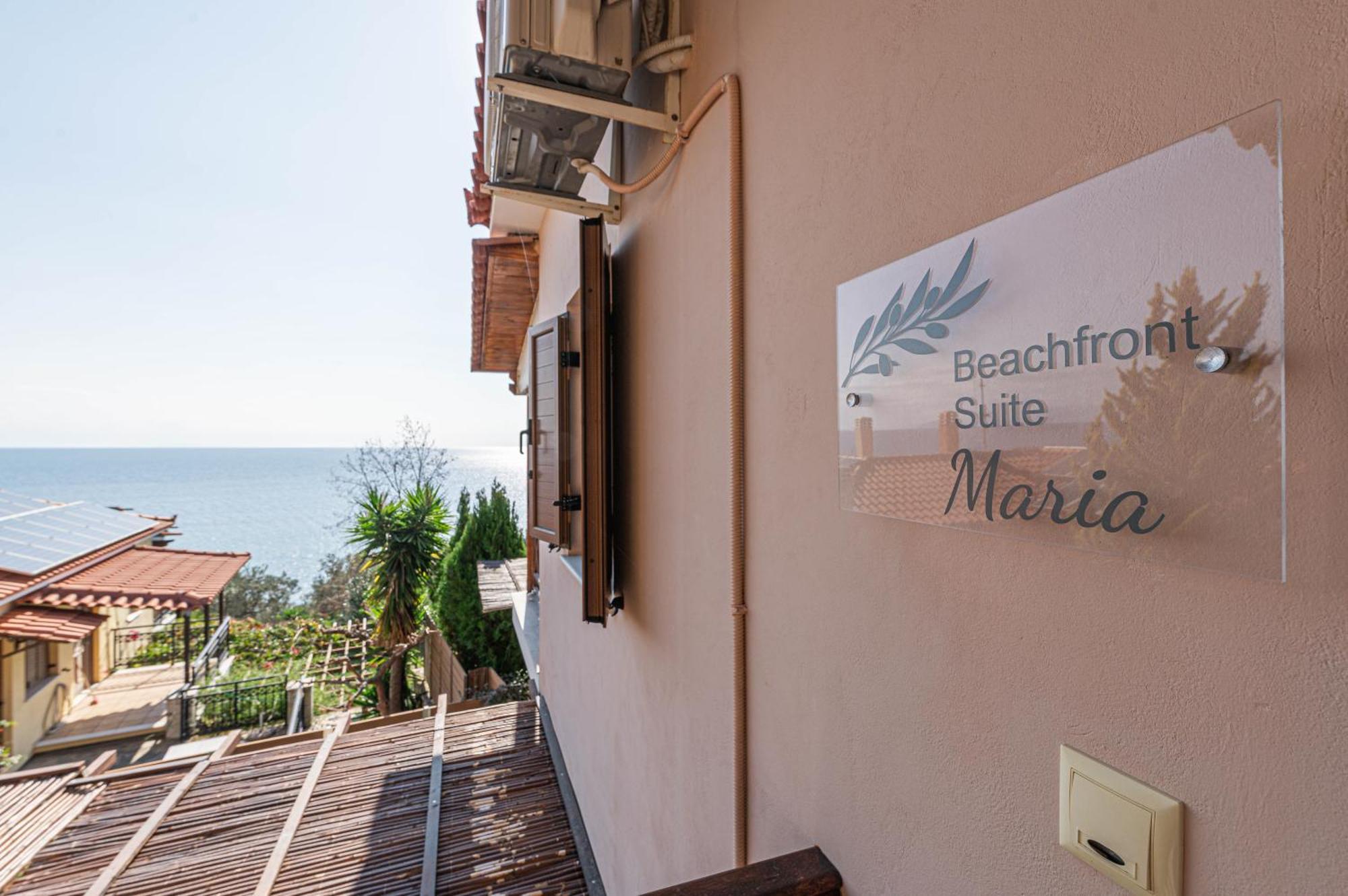 Paralio Astros Beachfront Suites Xiropigado Extérieur photo
